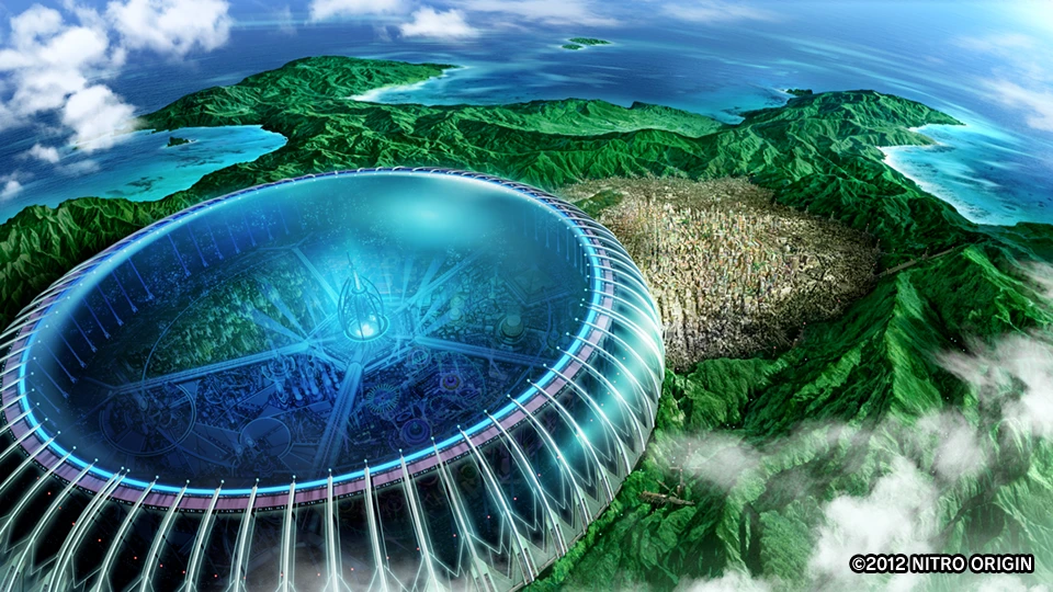 画像：碧島全景