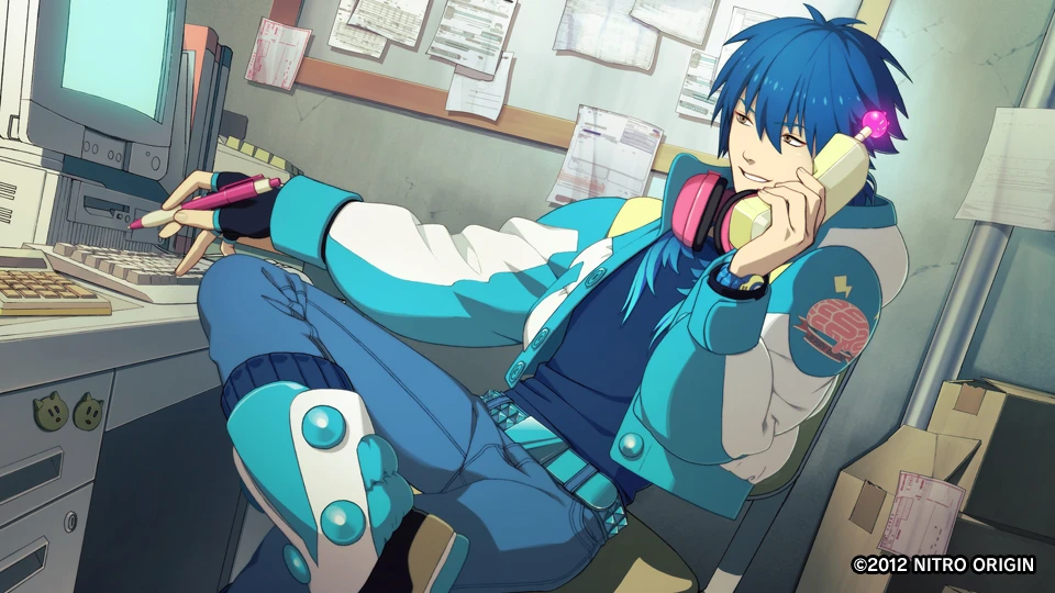 画像：アルバイト中の蒼葉